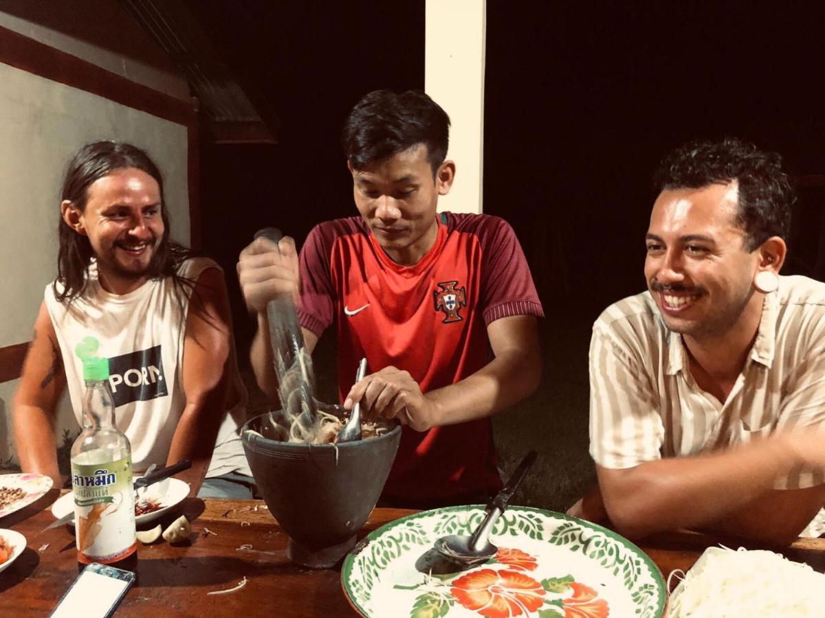 Vera Sunset Homestay Local Experience With Lao Family Muang Khong Ngoại thất bức ảnh