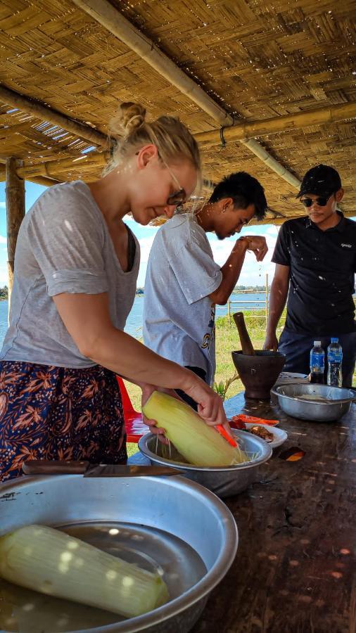 Vera Sunset Homestay Local Experience With Lao Family Muang Khong Ngoại thất bức ảnh