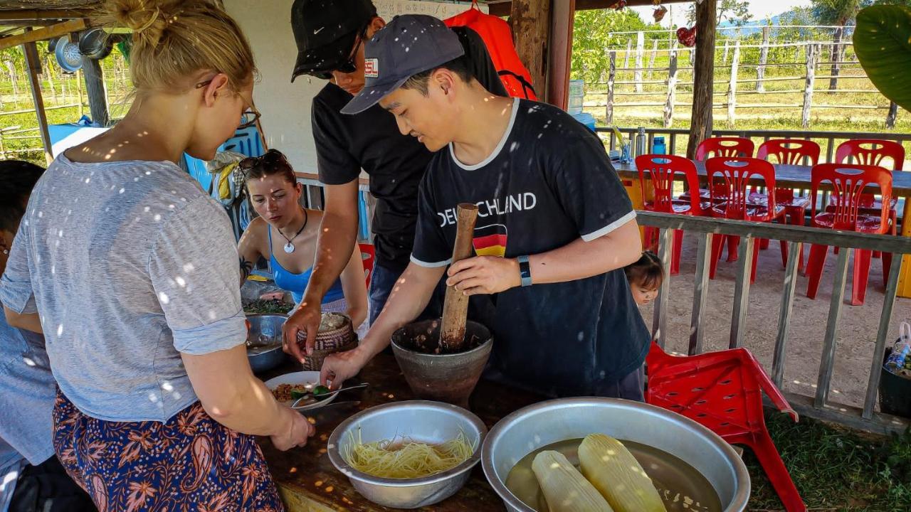 Vera Sunset Homestay Local Experience With Lao Family Muang Khong Ngoại thất bức ảnh